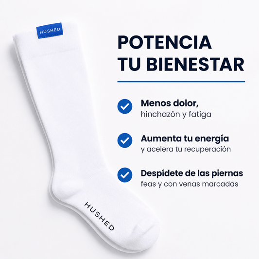 Medias de Compresión de eucalipto marca Hushed (1 PAR)