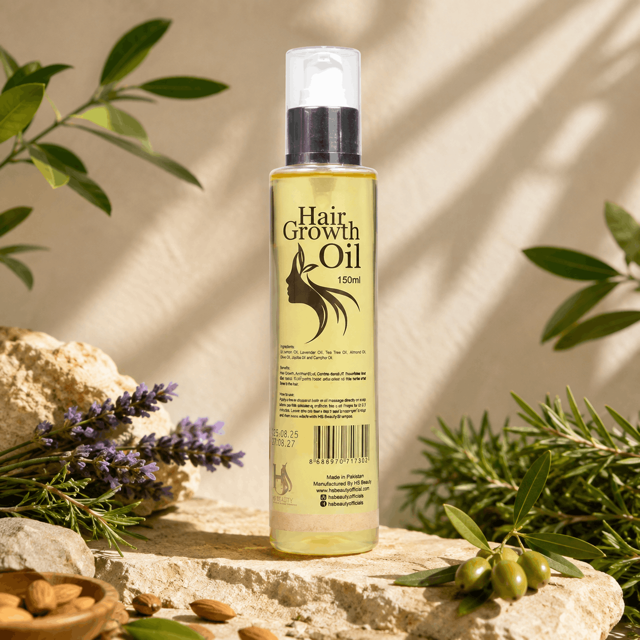 Hair Growth Oil - Aceite Anticaida y Anticaspa