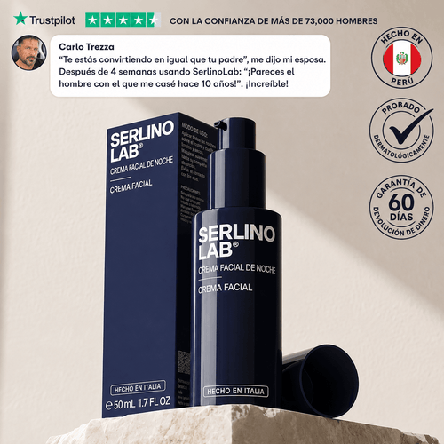 SERLINO LAB Crema Italiana Rejuvenecedora para Hombres